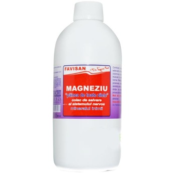 Magneziu Lichid 500 ml Favisan Magneziu Lichid 500 ml Favisan
