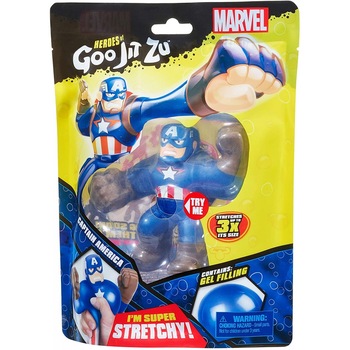Figurina Goo Jit Zu Capitanul America Figurina Goo Jit Zu Capitanul America