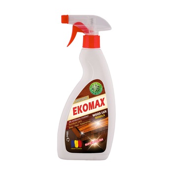 Solutie siliconica pentru mobila Wood Lux, Flacon 500 ml Solutie siliconica pentru mobila Wood Lux, Flacon 500 ml