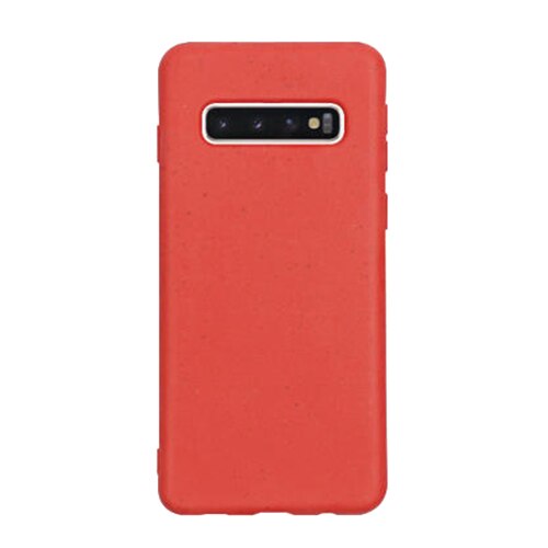 Husa de protectie Forever, Biodegradabile Bioio pentru Samsung Galaxy S10, Rosu