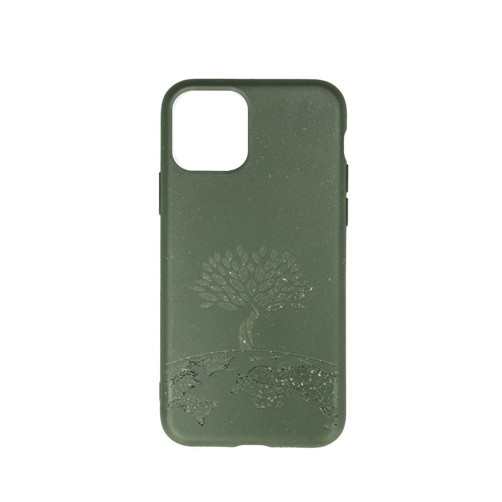 Husa de protectie Forever, Biodegradabile Bioio Tree pentru iPhone X/XS, Verde