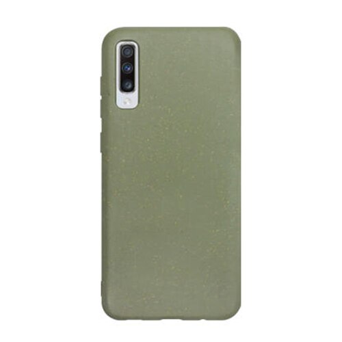 Husa de protectie Forever, Biodegradabile Bioio Tree pentru Samsung Galaxy A70, Verde