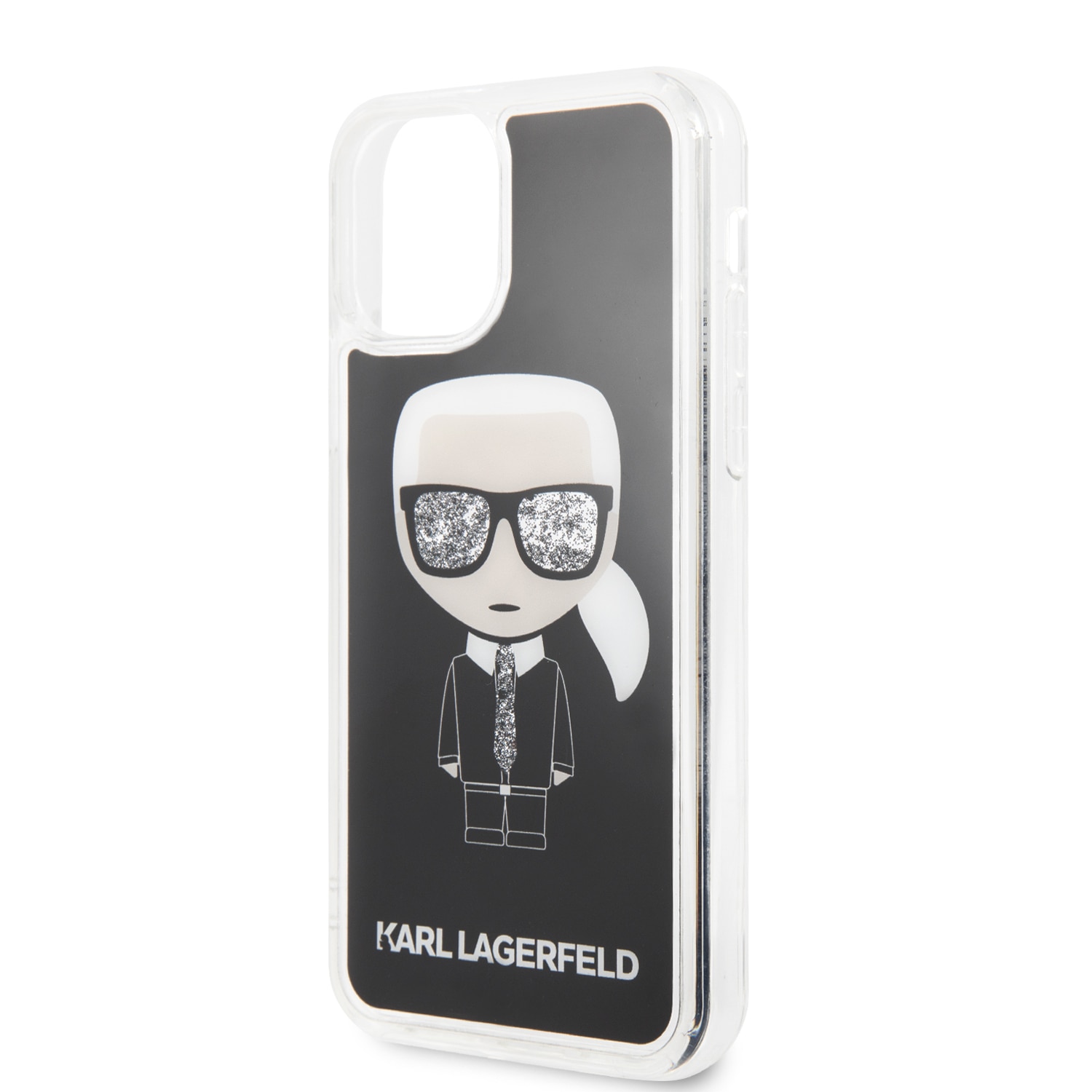Husa de protectie Karl Lagerfeld Iconic TPU pentru iPhone 11 Pro, Black