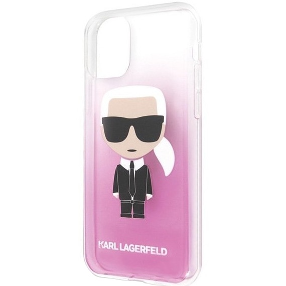 Husa de protectie Karl Lagerfeld Gradient Ikonik pentru Iphone 11 Pro, Pink