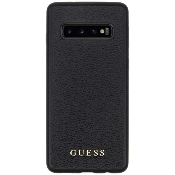 Husa de protectie Guess Leather pentru Samsung Galaxy S10e, Black