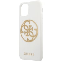 husa de protectie guess glitter circle pentru iphone 11 white-gold imagen 33_0_
0
