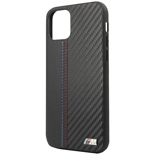 Husa de protectie BMW Carbon pentru iPhone 11, Black