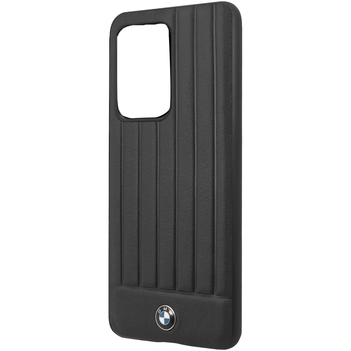 Husa de protectie BMW Leather Signature pentru Samsung Galaxy S20 Ultra, Black