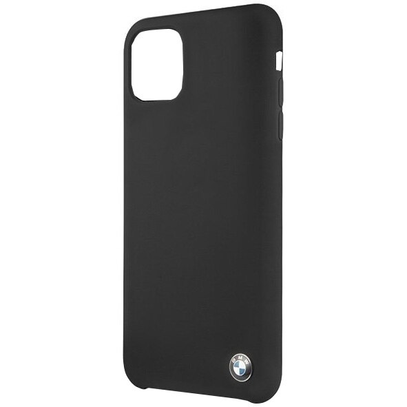 Husa de protectie BMW Silicone pentru iPhone 11 Pro, Max Black