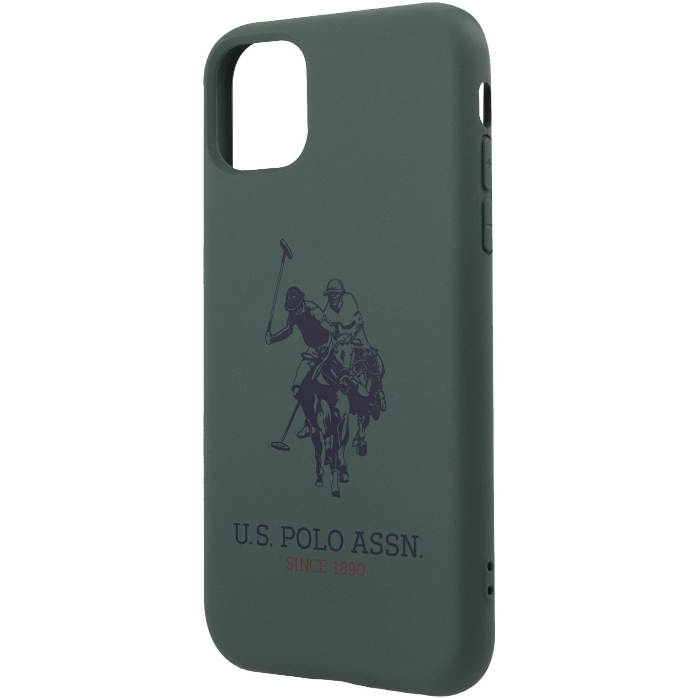 Husa de protectie US Polo Big Horse pentru iPhone 11, Green