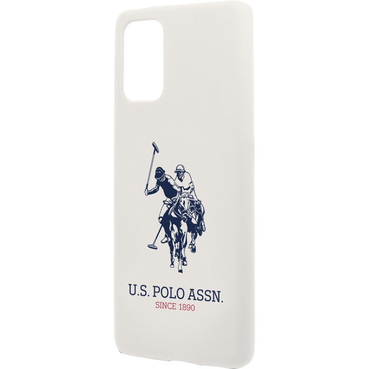 Калъф US Polo Big Horse за Samsung Galaxy S20 Plus, White