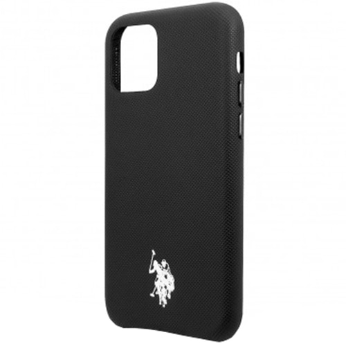 Husa de protectie US Polo Wrapped pentru iPhone 11, Black