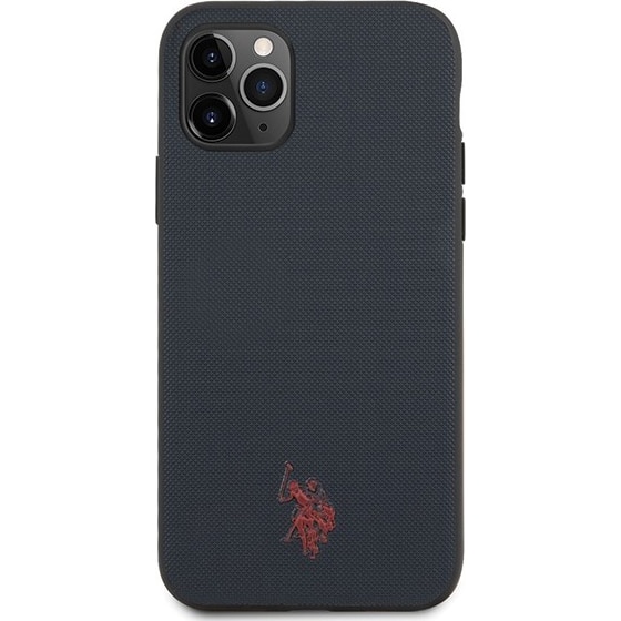 Husa de protectie US Polo Type Collection pentru iPhone 11 Pro, Blue