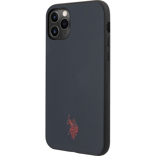Husa de protectie US Polo Type Collection pentru iPhone 11 Pro Max, Blue