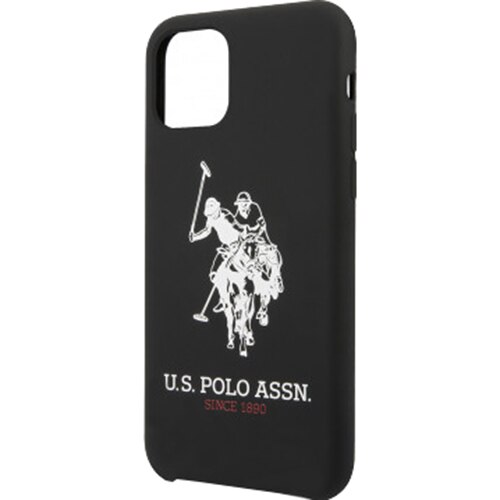 Husa de protectie US Polo Big Horse pentru iPhone 11, Black
