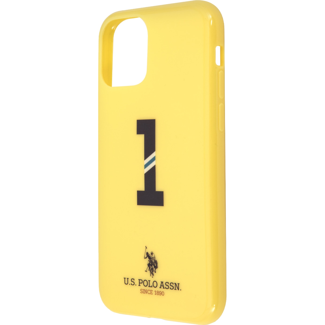 Husa de protectie US Polo No.1 Bicolor pentru iPhone 11, Yellow