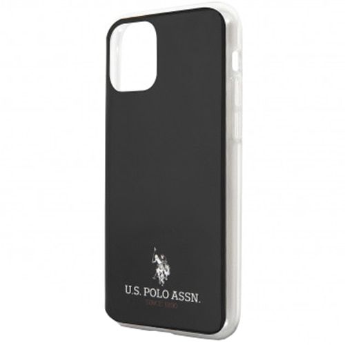Husa de protectie US Polo Small Horse pentru iPhone 11 Pro Max, Black