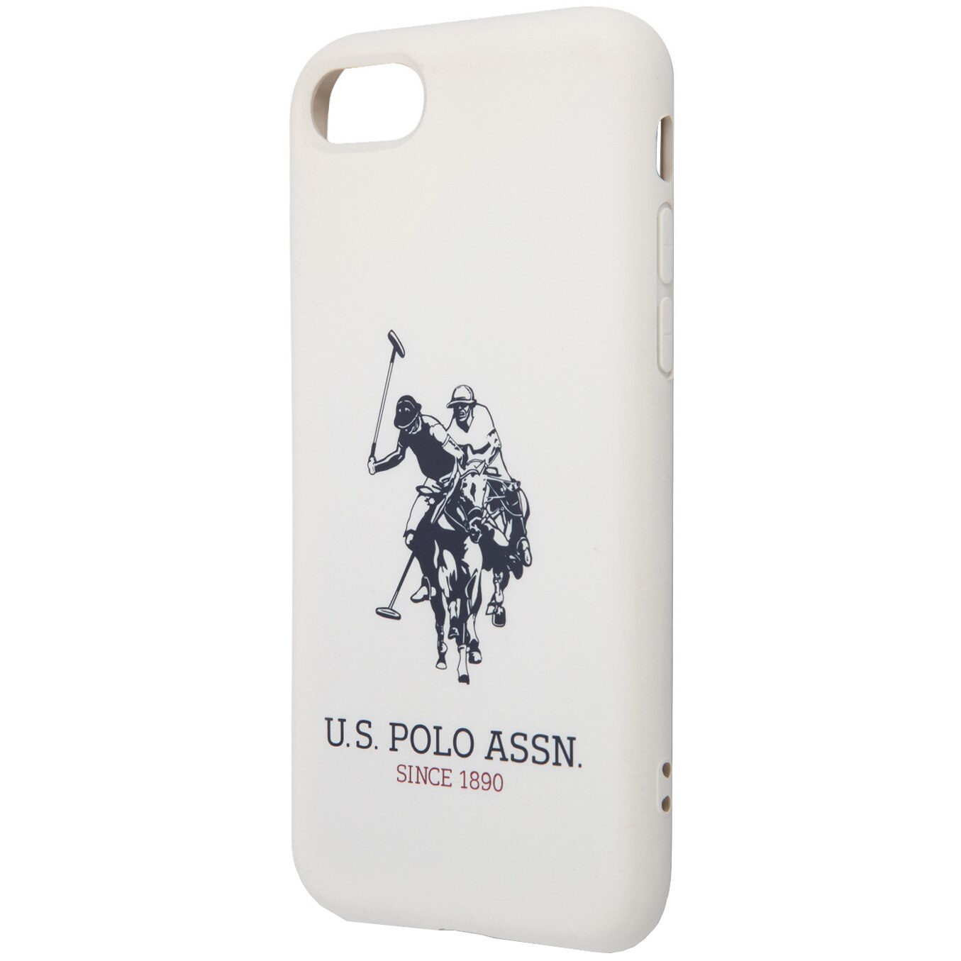 Husa de protectie US Polo Big Horse pentru iPhone 7/8/SE 2, White