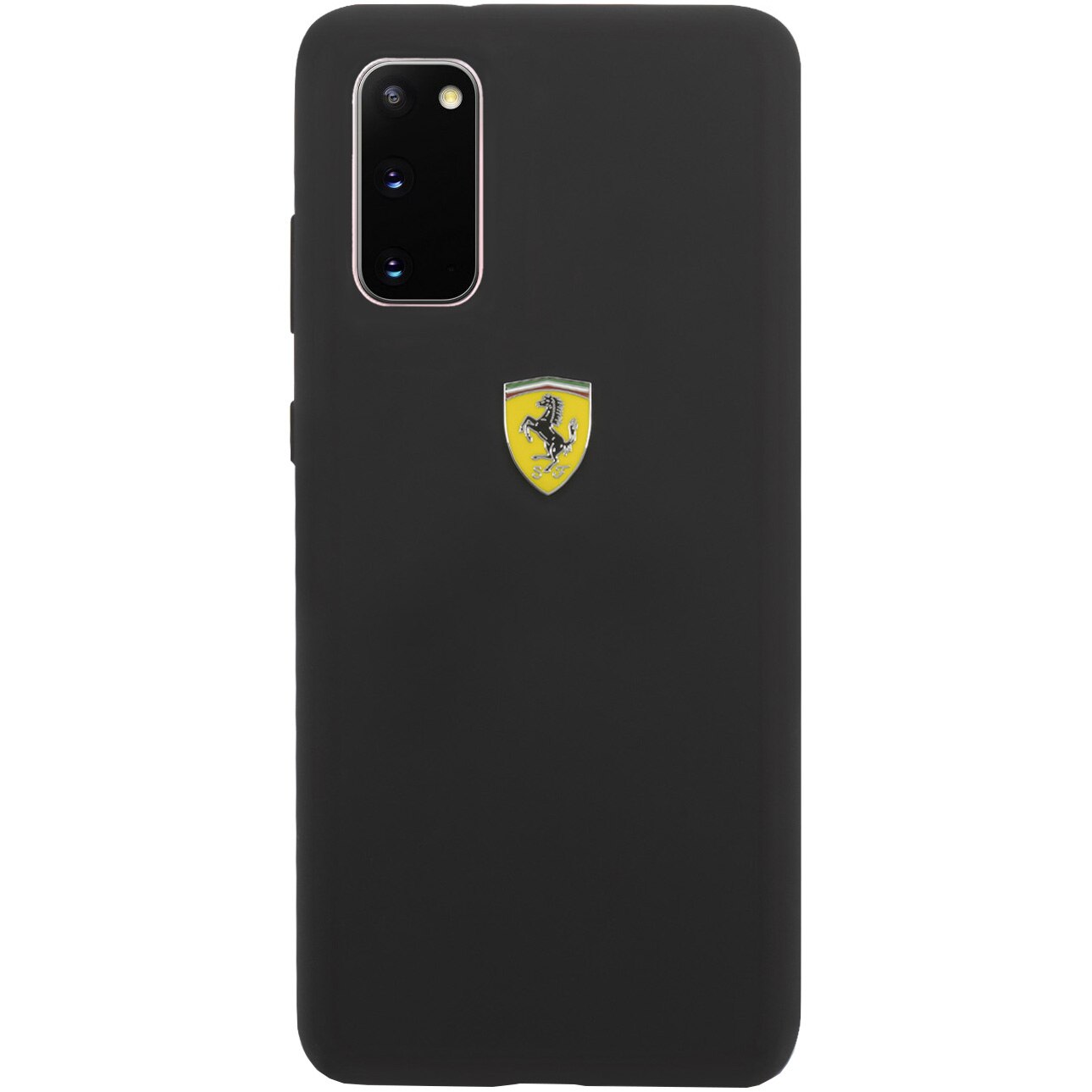 Husa de protectie Ferrari SF Silicone pentru Samsung Galaxy S20, Black
