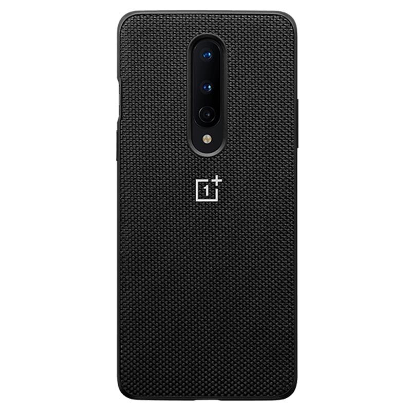 Husa de protectie OnePlus Nylon Bumper pentru OnePlus 8, Black