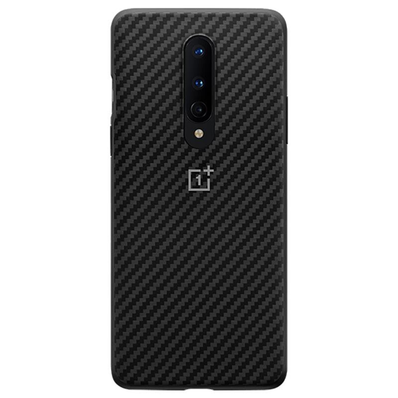 Husa de protectie OnePlus Karbon Bumper pentru OnePlus 8, Black