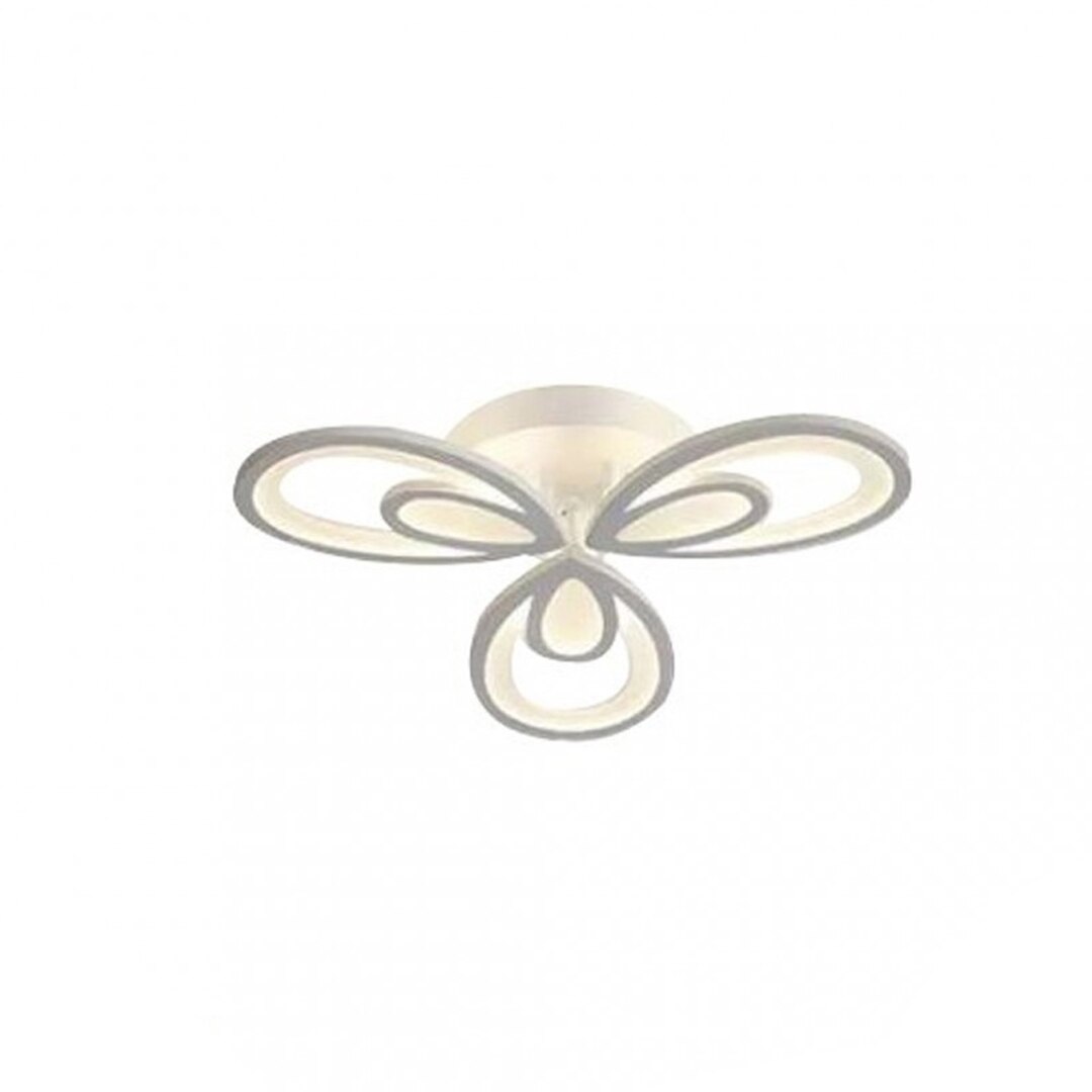 Lustra LED cu telecomanda 120W Fashion 3 elemente lumina rece/neutra/calda