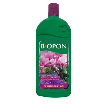 Ingrasamant Lichid Plante cu Flori 1 litru Biopon Ingrasamant Lichid Plante cu Flori 1 litru Biopon