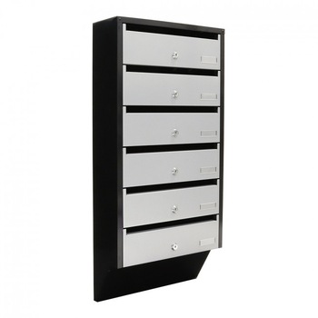 Cutie postala Depot 6 modul de 6 buc 824x385x140 mm Cutie postala Depot 6 modul de 6 buc 824x385x140 mm