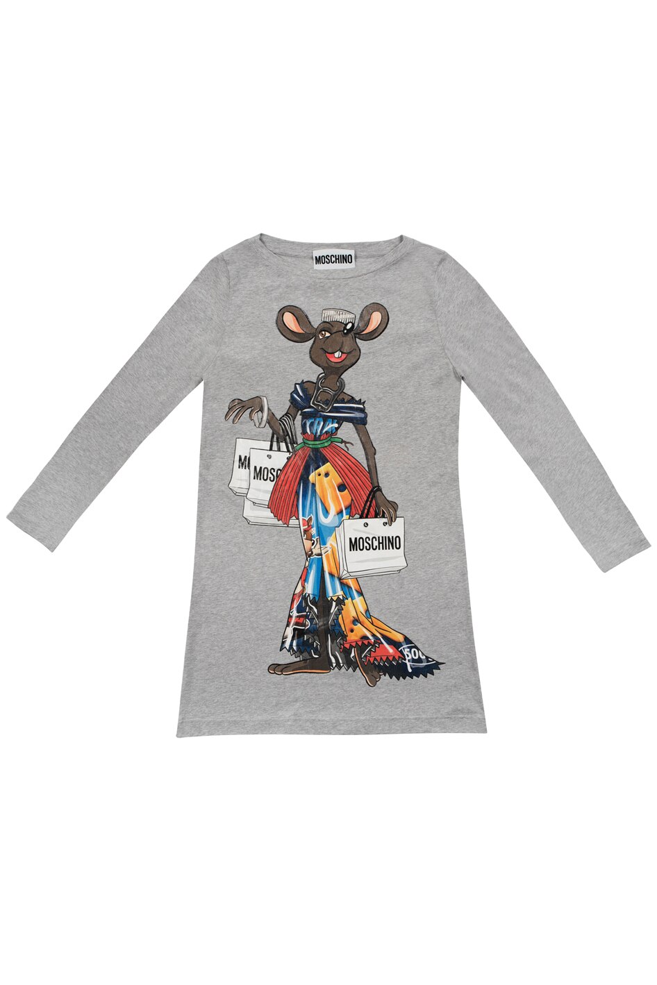 Rochie Love Moschino, Gri