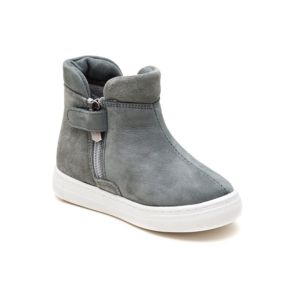 Ghete piele Kidopo Fancy marine, Gri