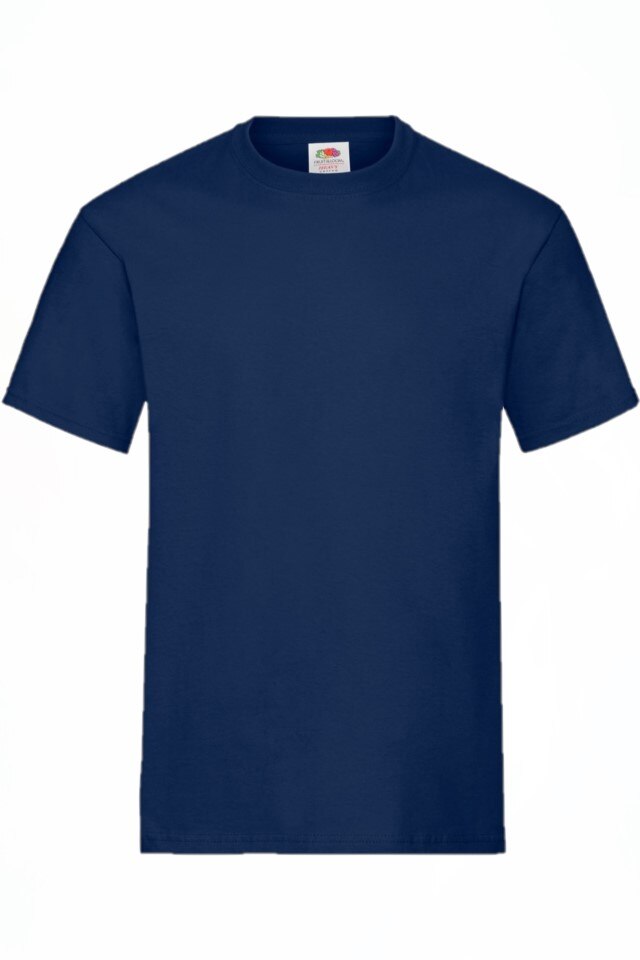 Tricou Barbati Fruit of the Loom Bumbac, Albastru inchis