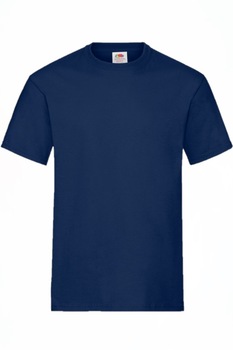 Tricou Barbati Fruit of the Loom, bumbac, Albastru inchis Tricou Barbati Fruit of the Loom, bumbac, Albastru inchis