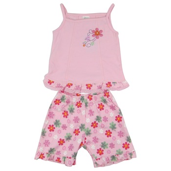 Pijama S20062 Primii Pasi, Roz Pijama S20062 Primii Pasi, Roz