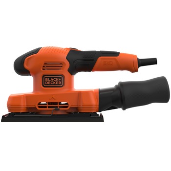 Slefuitor cu talpa Black & Decker BEW220-QS, 150 W, 230 V, 28.000 oscilatii/min, Ø 20 mm circuit oscilant, sac colector pentru aspirare praf, 90 x 187 mm placa slefuire, 2 m lungime cablu Slefuitor cu talpa Black & Decker BEW220-QS, 150 W, 230 V, 28.000 oscilatii/min, Ø 20 mm circuit oscilant, sac colector pentru aspirare praf, 90 x 187 mm placa slefuire, 2 m lungime cablu