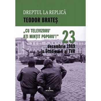 23 decembrie 1989 in Studioul IV al TVR - Teodor Brates 23 decembrie 1989 in Studioul IV al TVR - Teodor Brates