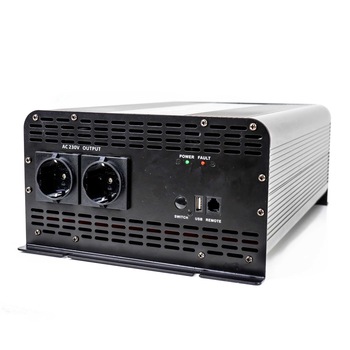 Invertor de tensiune AlcaPower by President 3000W 12V-230V Sinus Pur, port USB, intrare telecomanda Invertor de tensiune AlcaPower by President 3000W 12V-230V Sinus Pur, port USB, intrare telecomanda