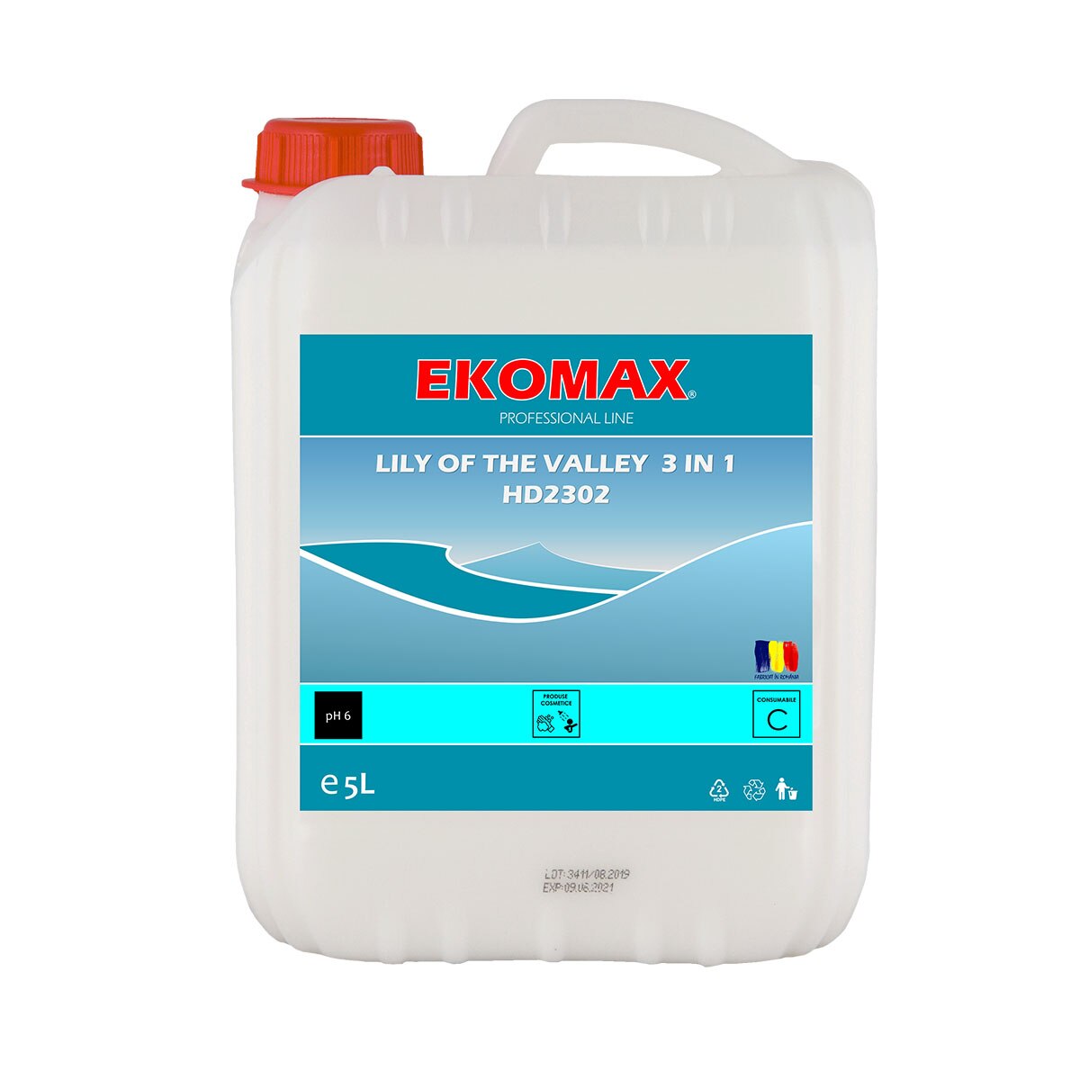 Gel mixt, Lily Of The Valley 3 in 1, Canistra 5 litri