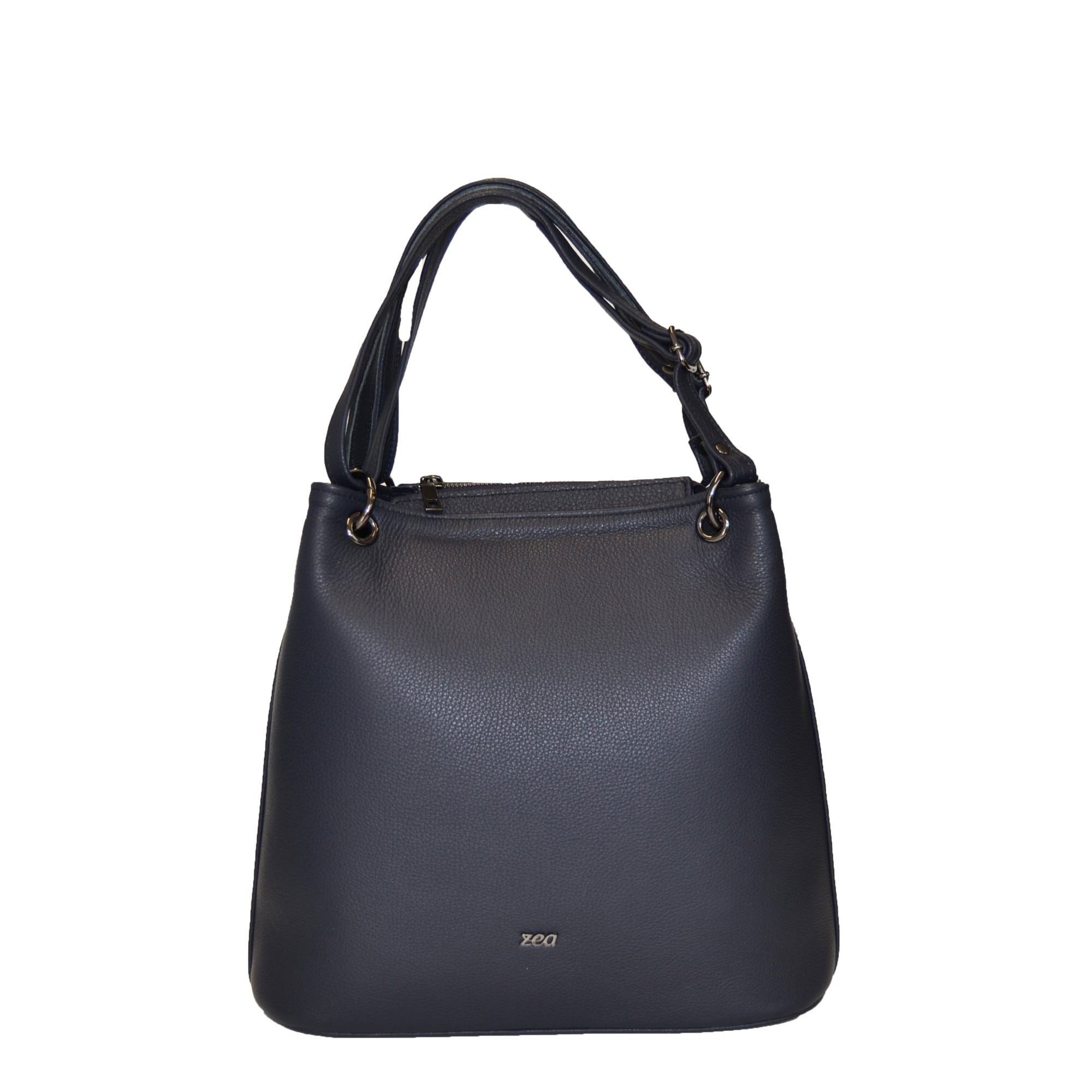 Geanta dama,Zea,casual,blue,2 manere, 32x28x14