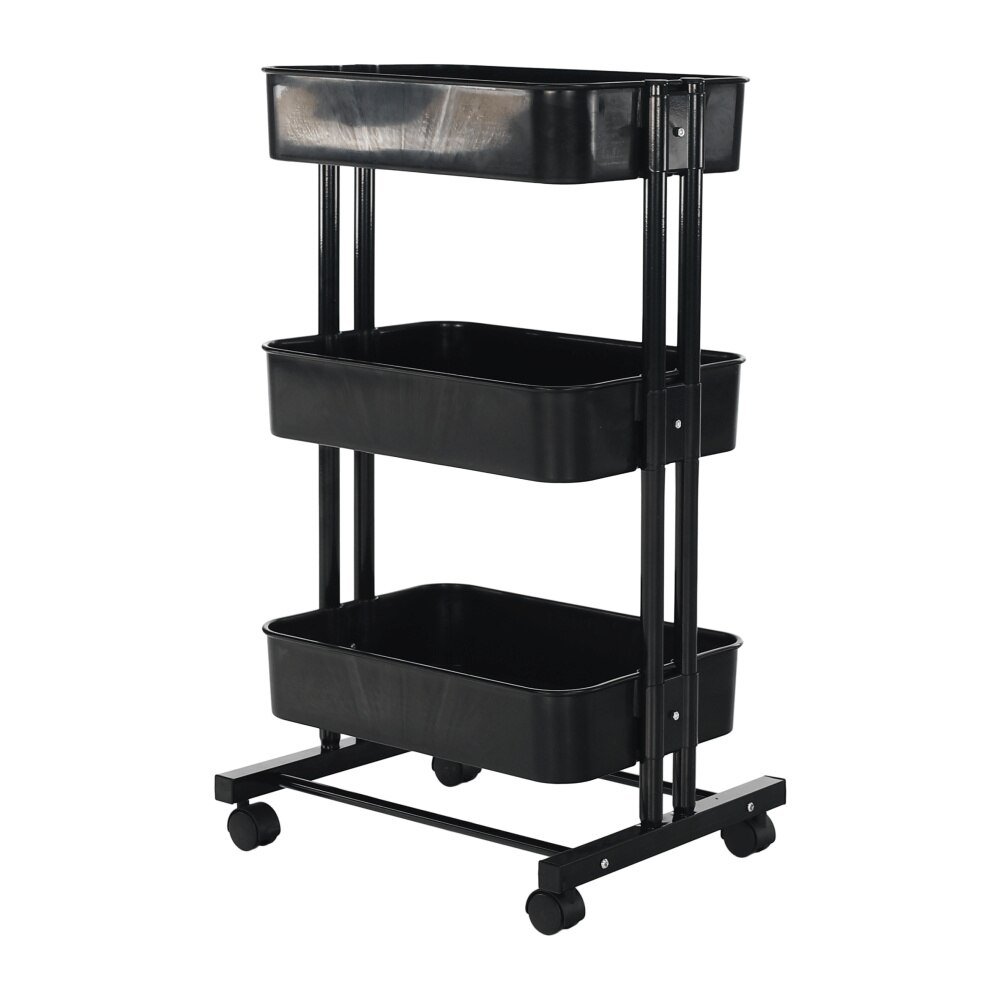 Carucior multifunctional Dobby, Unic Spot RO, negru, 45x37x77 cm