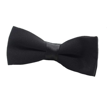 Papion pentru baieti Mini Junior PBD-32, Negru, Universal Papion pentru baieti Mini Junior PBD-32, Negru, Universal