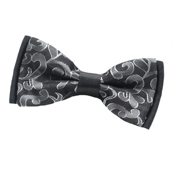 Papion pentru baieti Mini Junior PBD-35, Negru, Universal Papion pentru baieti Mini Junior PBD-35, Negru, Universal