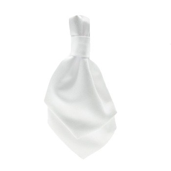 Cravata pentru baieti Mini Junior CBCC2A, Alb 86-92 cm Cravata pentru baieti Mini Junior CBCC2A, Alb 86-92 cm