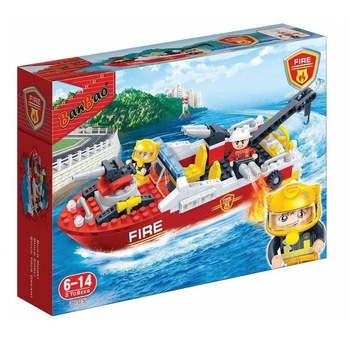 Blocuri BanBao, 7105 Barca de foc, 225 piese Blocuri BanBao, 7105 Barca de foc, 225 piese