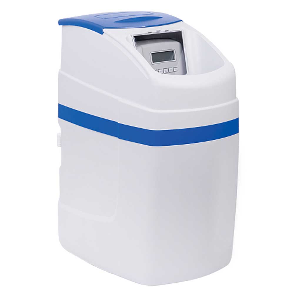 Statie dedurizare compacta, FILTRO PREMIUM 12L, rasina Dowex HCRS-S/S, cabinet cu valva Clack (volum+timp)