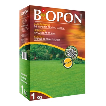 Ingrasamant de Toamna Pentru Gazon 1kg Biopon Ingrasamant de Toamna Pentru Gazon 1kg Biopon