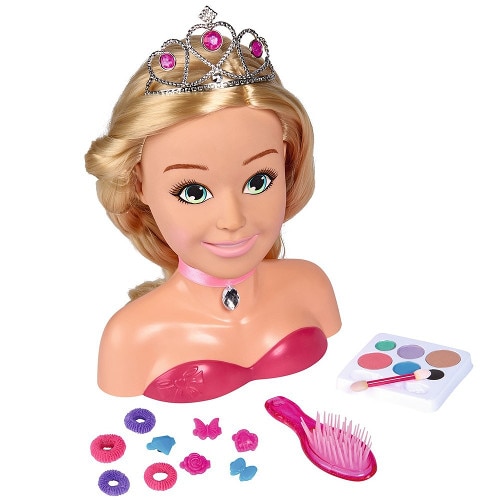 Bust Simba Papusa Steffi Love Princess Styling Head cu Accesorii
