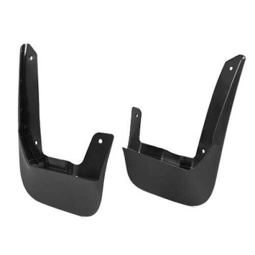 Set 2 aparatori de noroi fata, Skoda Fabia III, plastic, negru