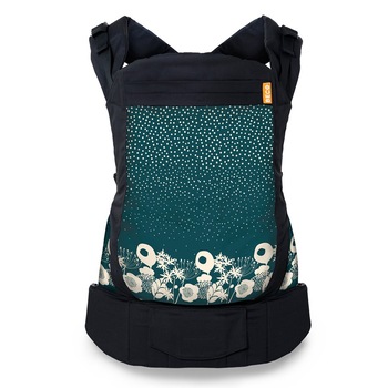 Marsupiu Toddler Twilight, Beco, Bumbac, Negru/Albastru, 1+ ani Marsupiu Toddler Twilight, Beco, Bumbac, Negru/Albastru, 1+ ani