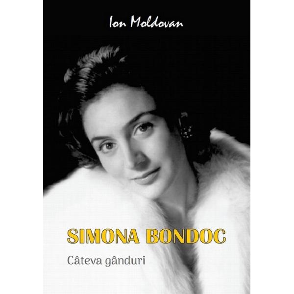 Simona Bondoc. Cateva ganduri - Ion Moldovan