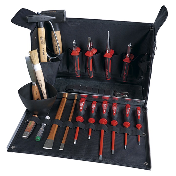 Geanta scule Kick-off, Haupa, 20 piese